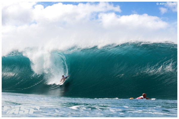 Yadin Nicol (AUS), 27, posted an impressive Round 1 win today to keep his requalification hopes for the 2013 ASP Top 34 alive.