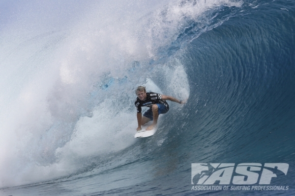 Dusty Payne (HAW), 23, is back from injury and will be competing in his first event of 2012, the Billabong Pro Tahiti. Payne has drawn Taj Burrow (AUS), 34, and Damien Hobgood (USA), 33, in Round 1 of competition.