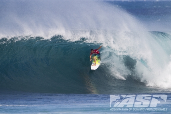 Joel Parkinson (AUS), 31, current ASP WCT No. 1, will head into this year's Billabong Pipe Masters hunting his maiden ASP World Title.