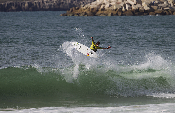 Julian Wilson (AUS), 23, claimed his maiden ASP WCT win today at the Rip Curl Pro Portugal.