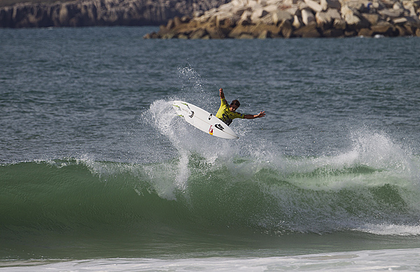 Julian Wilson (AUS), 23, claimed his maiden ASP WCT win today at the Rip Curl Pro Portugal.
