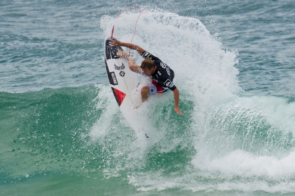 Taj Burrow (AUS), 33, Quarterfinalist in the Quiksilver Pro Gold Coast, was in form today's expression session.
