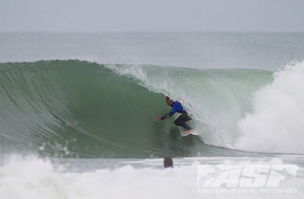 2012 ASP WCT rookie Yadin Nicol (AUS), 26, will take on local standout Jeremy Flores (FRA), 24, in Round 2 of the Quiksilver Pro France.