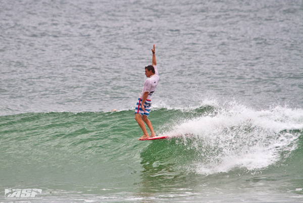 Dane Pioli Winner of the 2012 Noseriding Division. Photo Credit Andrew Carruthers