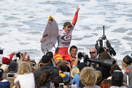 Carissa Moore (HAW), 20, 2013 Rip Curl Women's Pro Bells Beach champ and current ASP Women's WCT No. 1.