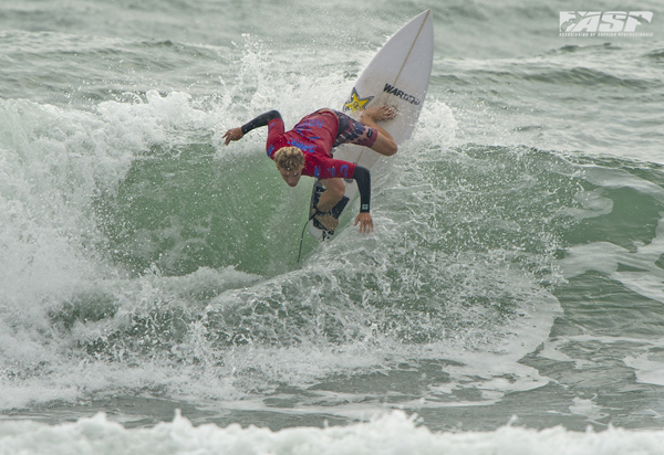 Davey Cathels (AUS) advanced to the Round of 32 yesterday afternoon with a solid performance. Pic ASP/Robertson.