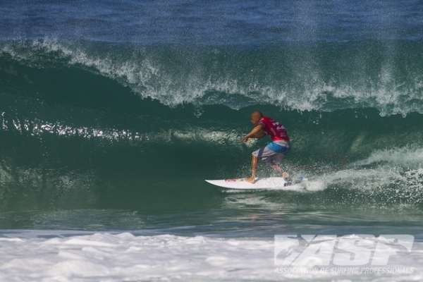 Kelly Slater (USA), 41, 11-time ASP World Champion and current ASP WCT No. 1, continued his dominant form this season in today's Round 1 of the Billabong Rio Pro.