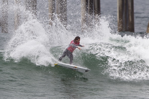 Jordy Smith (ZAF), 25, earned the day's highest scores during Round 2 of the Vans US Open of Surfing.