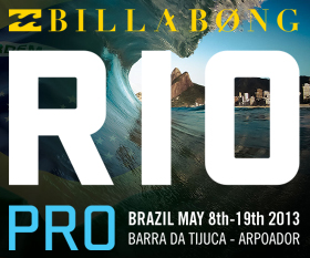 2013 Billabong Pro Rio Contest Banner