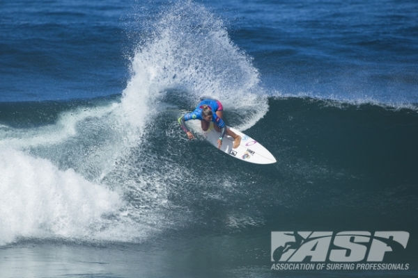 Sage Erickson (USA), 22, will take on compatriot Courtney Conlogue (USA), 21, in the opening Quarterfinal of the EDP Cascais Girls Pro presented by Billabong.