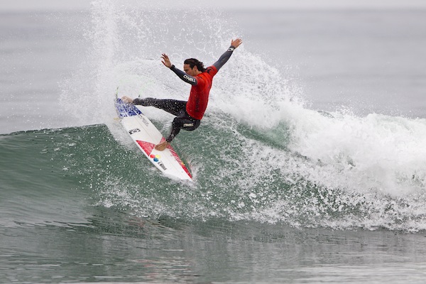 Jordy Smith (ZAF), 25, will surf in Quarterfinal No. 1 of the Hurley Pro at Trestles today. 