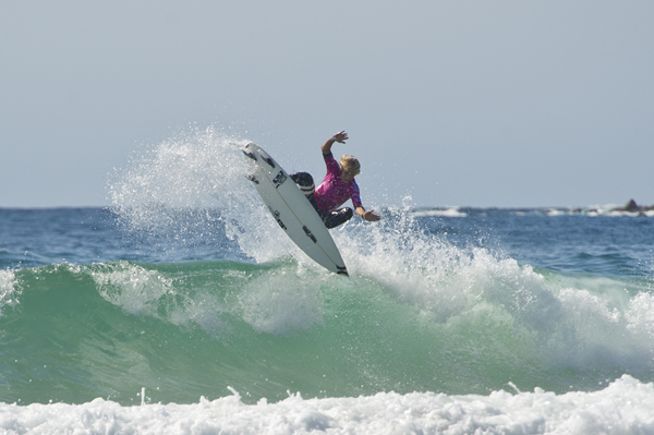Sunshine Coast surfer Kai Hing (AUS) was another standout at the Hurley Australian Open of Surfing today. Pic ASP/Will H-S