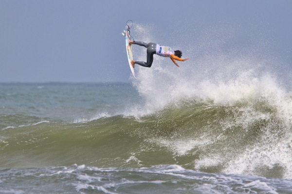 Gabriel Medina (BRA), 19, 2013 Men's ASP World Junior Champion.