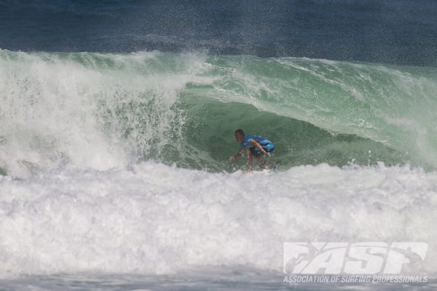 Hawaiian Dusty Payne will take on Florida veteran C.J. Hobgood in Heat 6 of Round 2 this morning. 