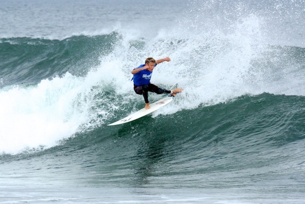 Kevin Schulz advanced through four heats today while posting the day's high scores. 