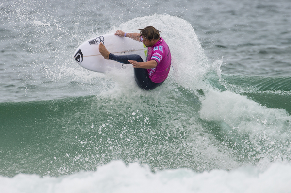 Dane Reynold (USA) competing at the Hurley Australian Open of Surfing had Manly buzzing today. Pic ASP/Robertson