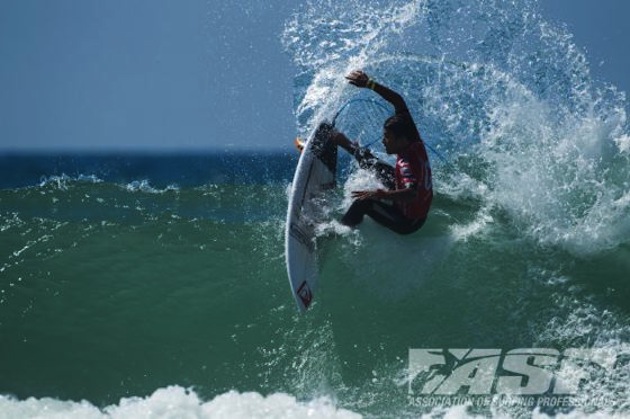 Portugal's Miguel Blanco scores top scores at the Airwalk Pro Junior.