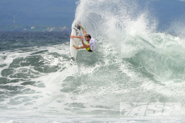 Taj Burrow (AUS), 35, will take on Bruce Irons (HAW), 33, in Round 2 of the Oakley Pro Bali.