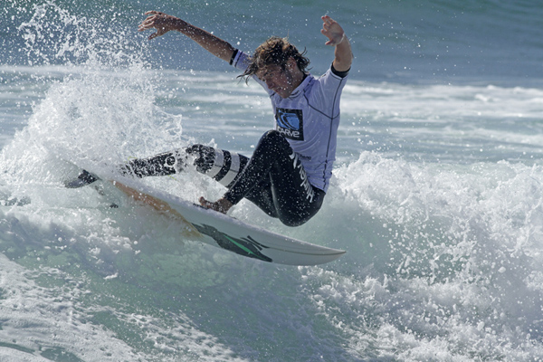 Matty King will take on Jacob Wilcox in tomorrow's Quarterfinals. Pic Surfing NSW/Smith