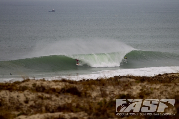 Supertubos will host the world's best surfers for the upcoming Rip Curl Pro Portugal presented by Moche.