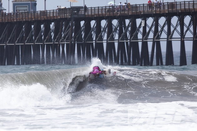 Pauline Ado (FRA), 22, is one of 12 ASP Top 17 members competing at this year's ASP 6-Star Supergirl Pro. 
