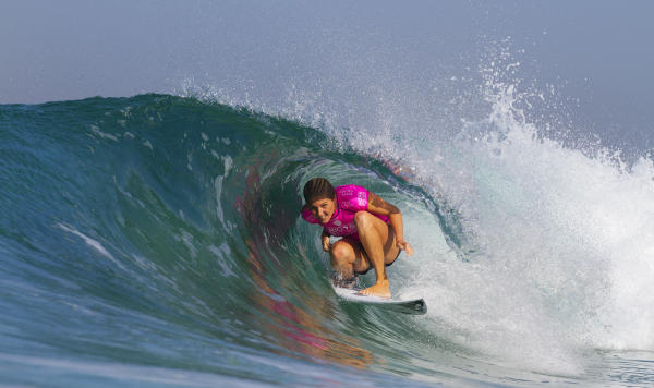 When WTC women shift to the reef break, barrel proficiency will be key. Luckily in Fiji they'll have more room to work worth than Stephanie Gilmore (AUS) did in Rio.