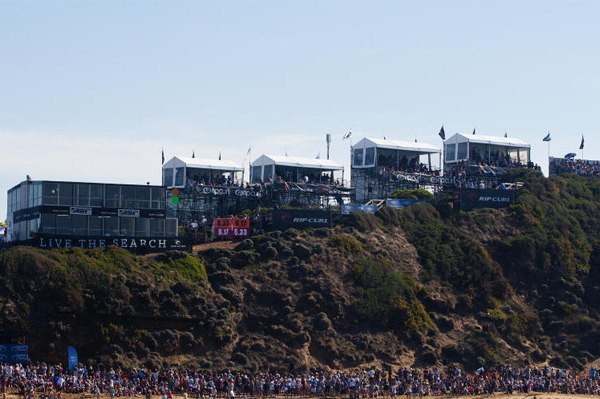 Bells Beach is the longest running event in the world, beginning its inception in 1973. - ASP