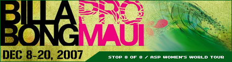 Billabong Pro Maui Women's Pro Surfing