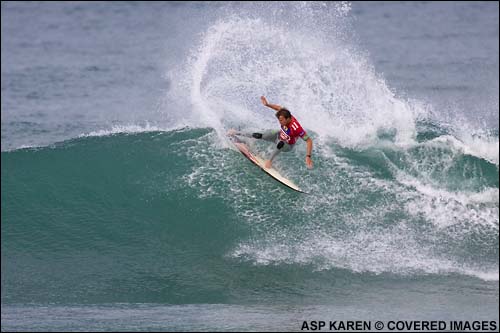 Taj Burrows Winning Finals Form Billabong Pro Jeffreys Bay South Africa Surf Contest.