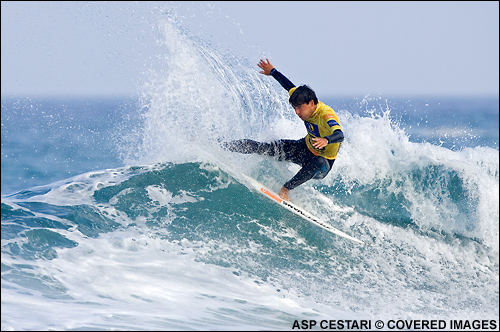 Hodei Callazo Billabong Pro Mundaka Surf Contest.  Photo Credit ASP Tostee