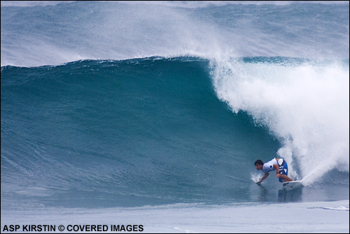 Hodei Collazo O'neill World Cup Of Surfing Sunset Beach Hawaii 2007.  Photo ASP Tostee