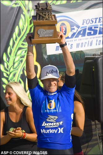 Bede Durbidge Boost Mobile Pro Tresltes 2006 Winner. Pic Credit ASP Tostee