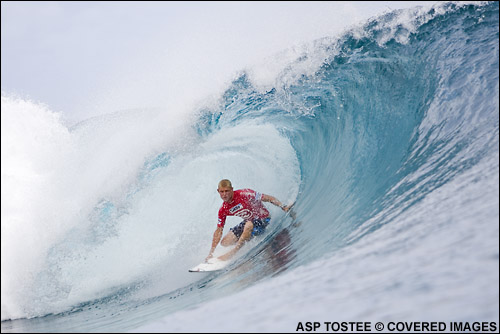 Mick Fanning Rip Curl Pro Search.  Teahupoo Pic credit ASP Tostee