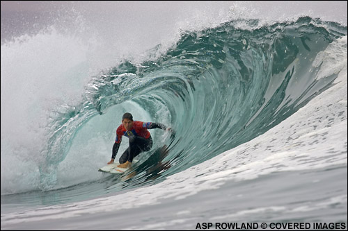 Andy Irons Rip Curl Pro Search Chile Surf Contest Finals.  Pic Credit ASP Tostee