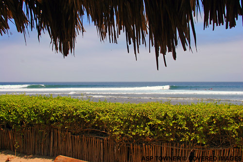 Mancora Peru Classic Surfing Contest Event Site.  Photo Credit ASP Tostee