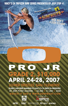 Oakley Pro Jr Newport Beach Surf Contest