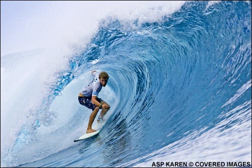 Rookie Kai Ottan (Aus) defeated Cory Lopez (USA) in the quarterfinals. Pic Credit ASP Tostee