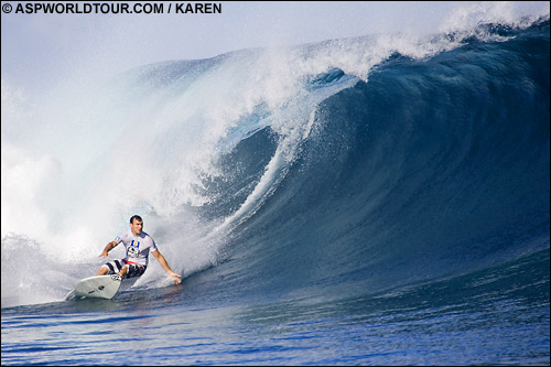 Joel Parkinson Globe Fiji 2006.  Pic Credit ASP Tostee