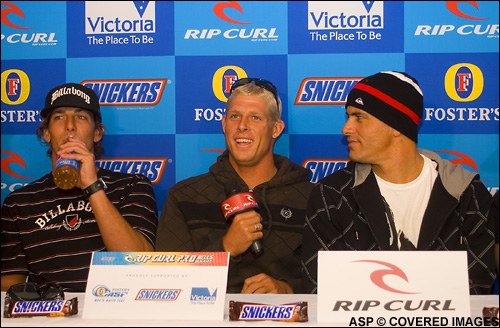 Rip Curl Pro Bells Beach Past Winners: Andy Irons, Kelly Slater and Mick Fanning