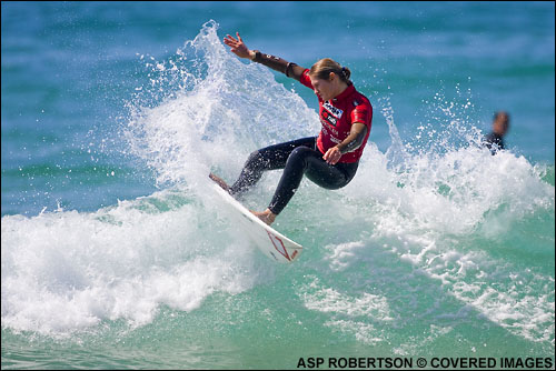 Melanie Redman-Carr NAB Beachley Classic Surf Contest.  Photo Credit ASP Tostee 