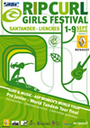 Rip Curl Girls Festival Spain Surf Contest
