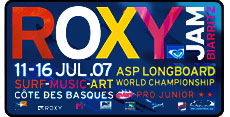 Roxy Jam Biarritz Poster