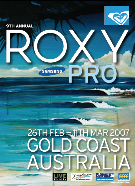 gold coast. Roxy Pro Gold Coast 2007 Event