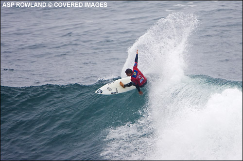 Chris Ward Rip Curl Pro Search Chile Surf Constest.  Pic Credit ASP Tostee