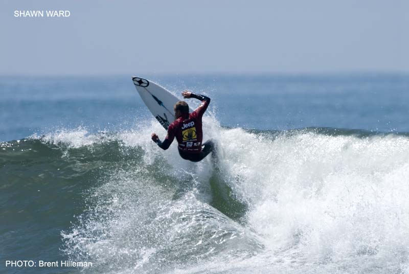 Shawn Ward Picture Jeep Body Glove Surfbout Trestles.  Pic Credit Hilleman