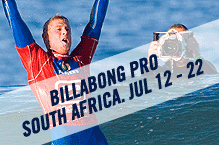 Mick Fanning Winner of Billabong Pro Jefferey's Bay picture credit ASP Tostee