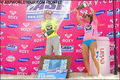 Roxy Pro Gold Coast Winners Pic Credit ASP Tostee