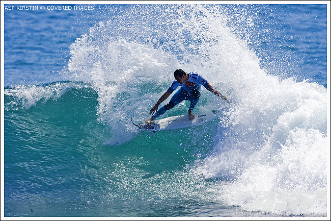 Jordy Smith Boost Mobile Pro Trestles Day 3. Credit ASP Tostee