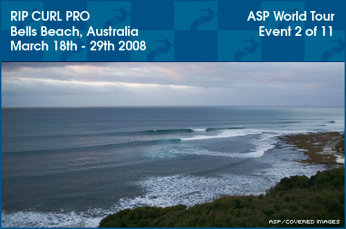 Rip Curl Pro Bells Beach Contest 2008