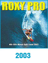 Roxy Pro Gold Coast 2003